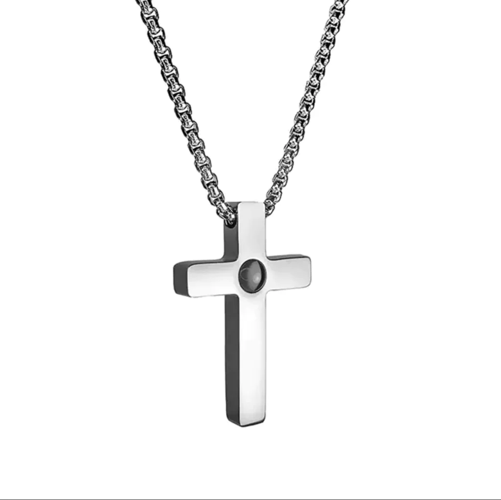 Memorial Cross Necklace