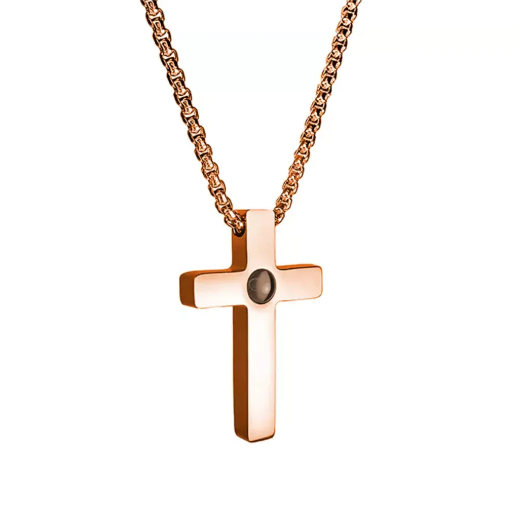 Memorial Cross Necklace