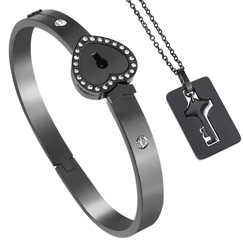 Heart Key Bracelet