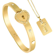 ISABEL™ PULSERA LLAVE CORAZÓN