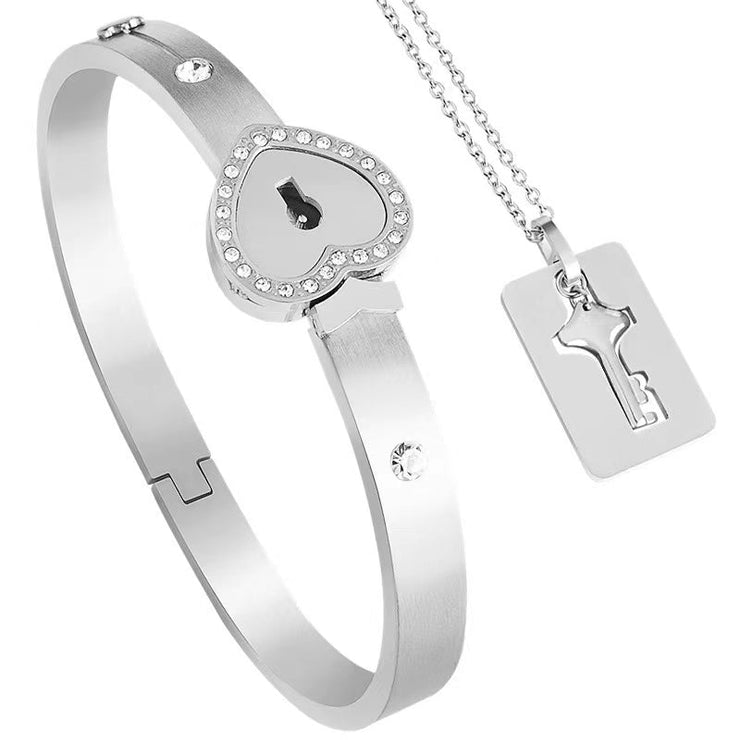 ISABEL™ PULSERA LLAVE CORAZÓN